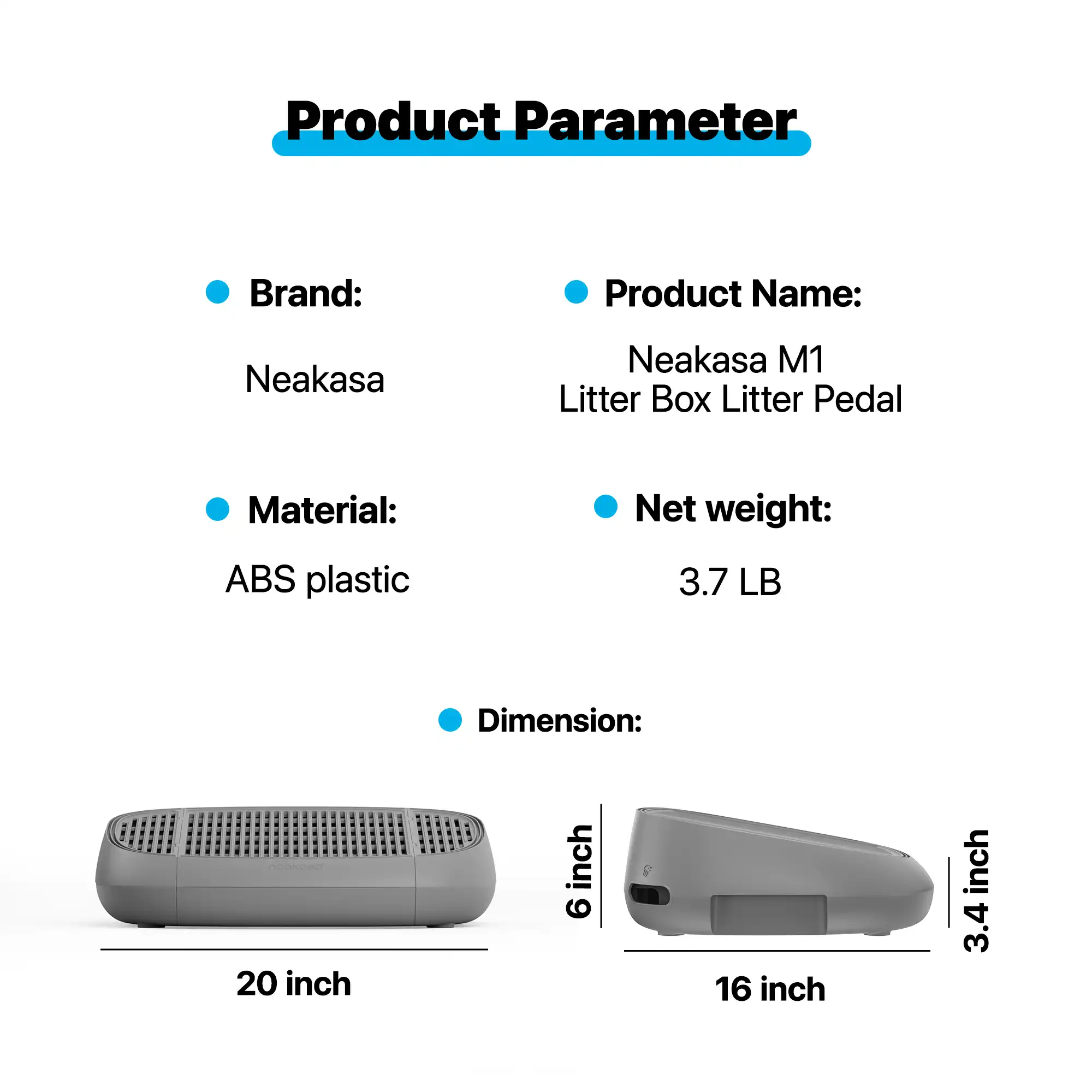 Neakasa M1 Cat Litter Box Ramp Step - Image 6