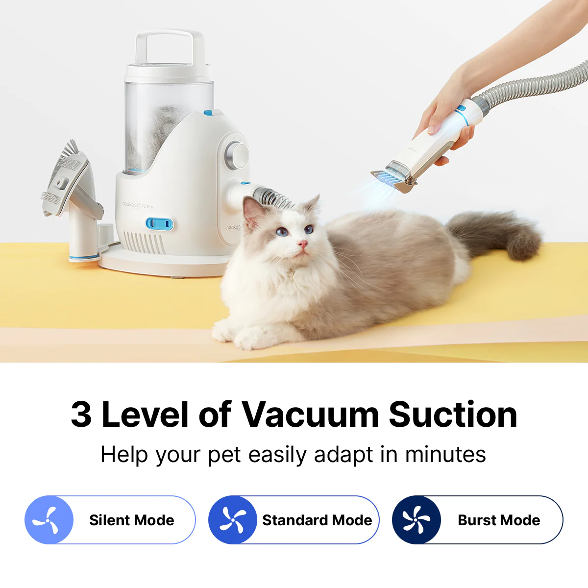 Neakasa M1 Plus Self-Cleaning Cat Litter Box & P2 Grooming Kit Bundle - Image 10