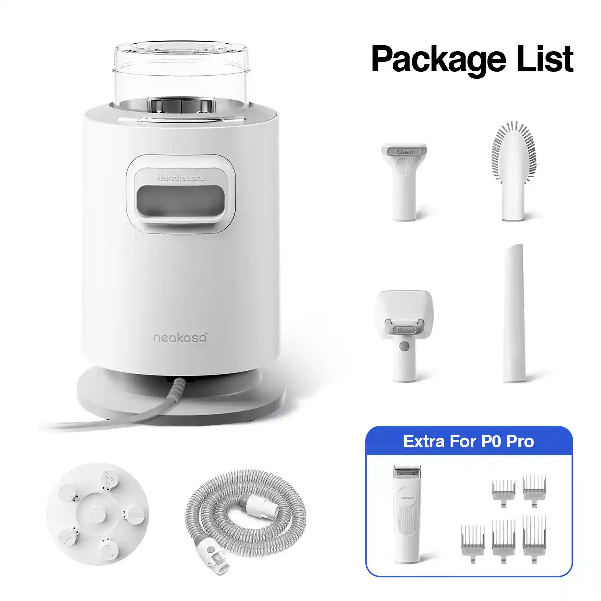 Neakasa P0 Lite 4-in-1 Pet Grooming Vacuum Kit - Image 15