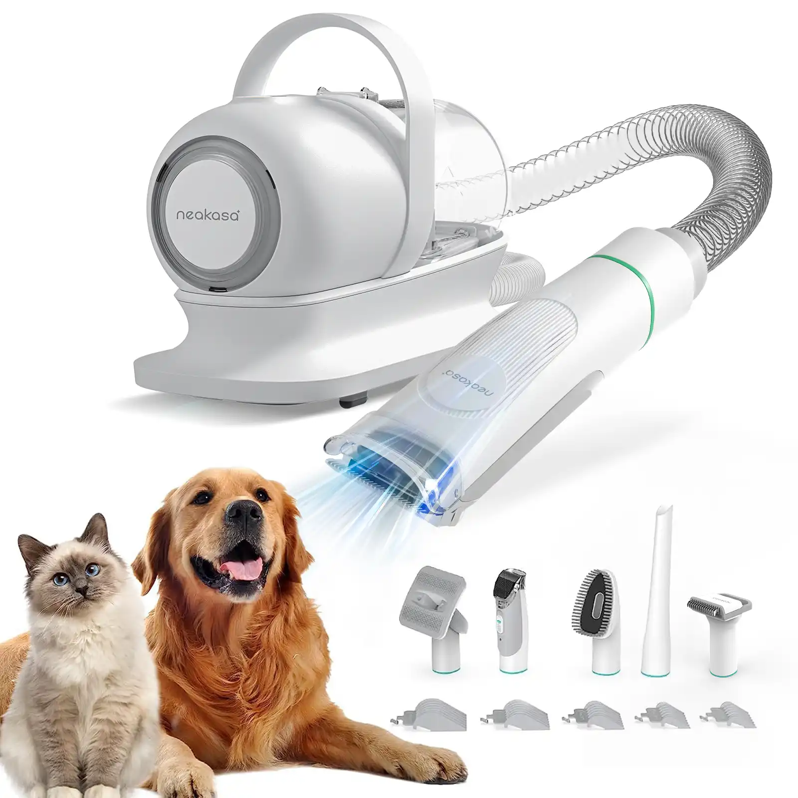 Neakasa P1 Pro 5-in-1 Pet Grooming Vacuum Kit