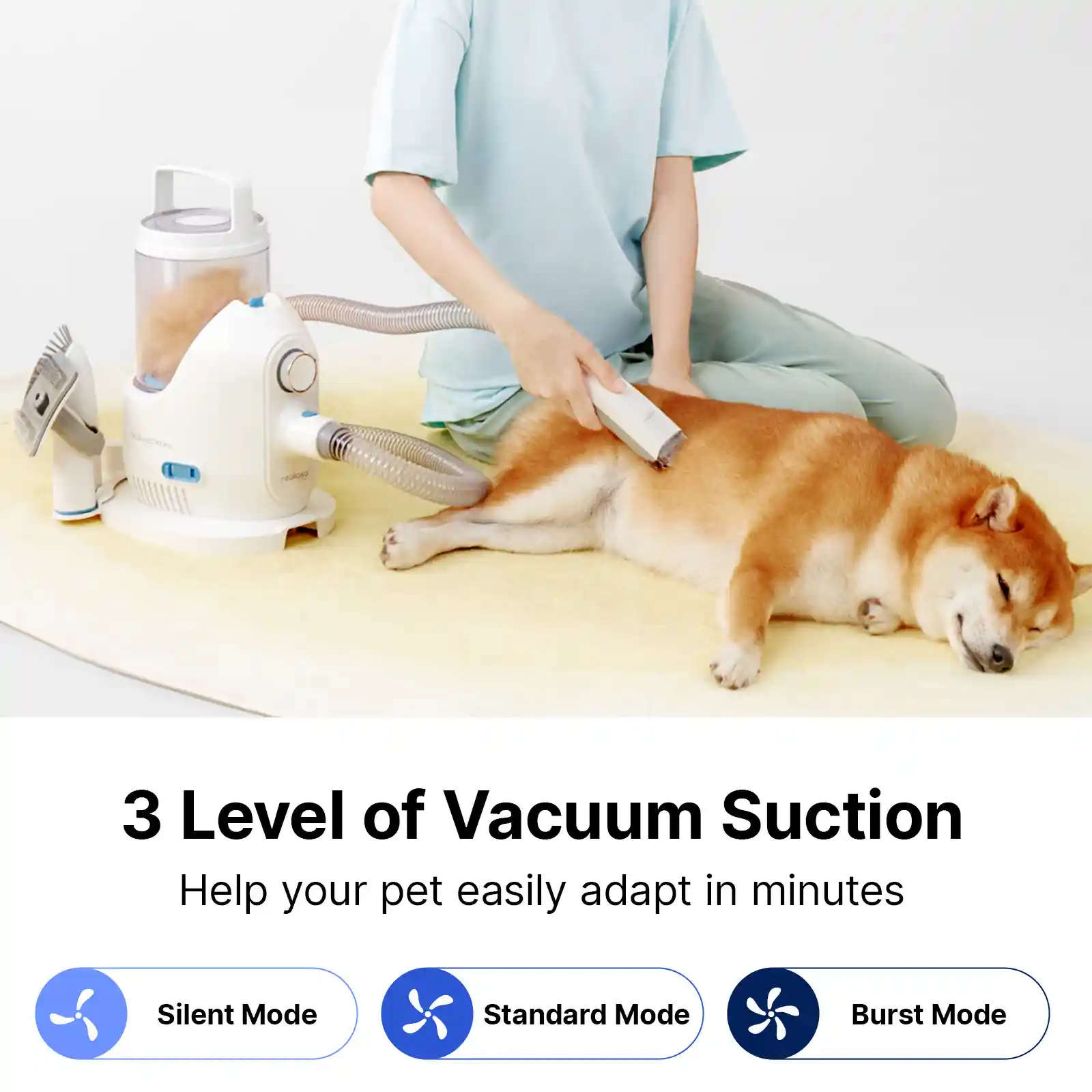 Neakasa P2 Pet Grooming Vacuum Kit for Dogs - Image 6