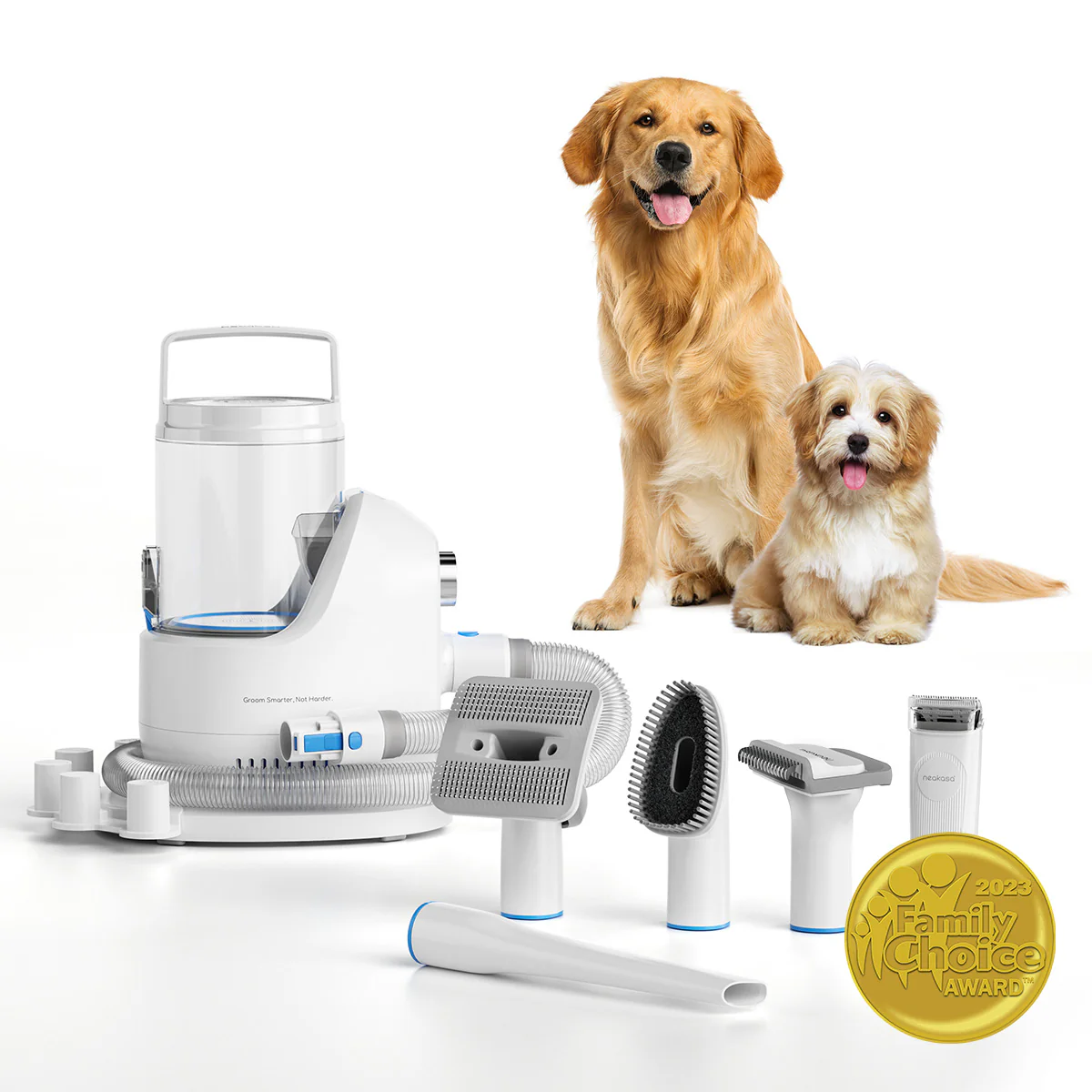 Neakasa P2 Pro 5-in-1 Pet Grooming Vacuum Kit