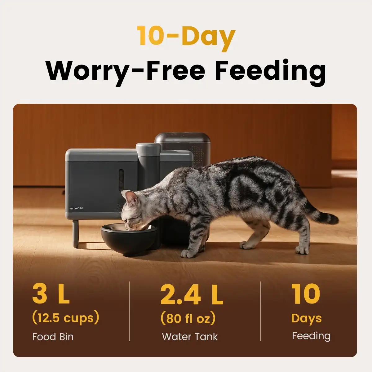 Neakasa Riko Automatic Pet Feeder for Wet Food - Deposit Reservation - Image 6