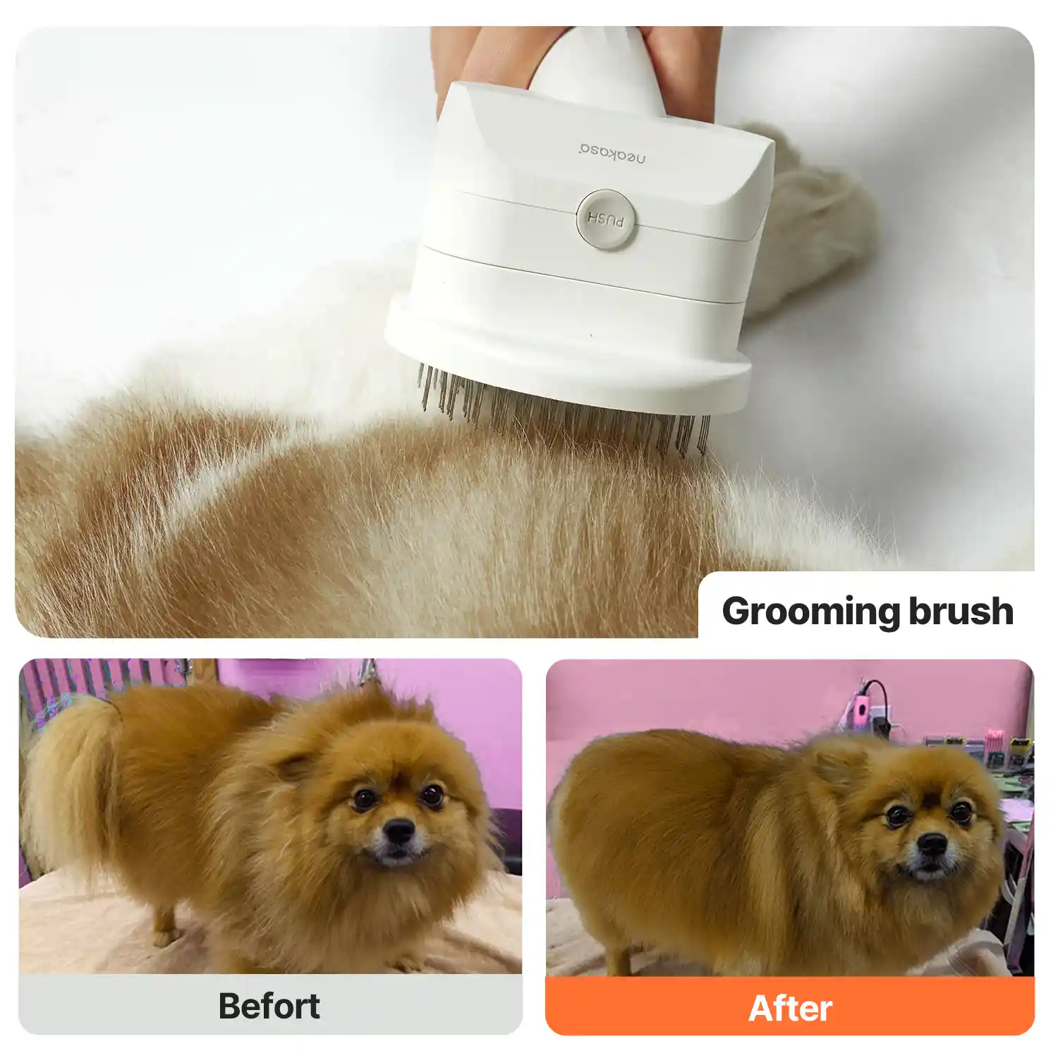 Neakasa S1 Lite 5-in-1 Pet Grooming Vacuum Kit - Image 3