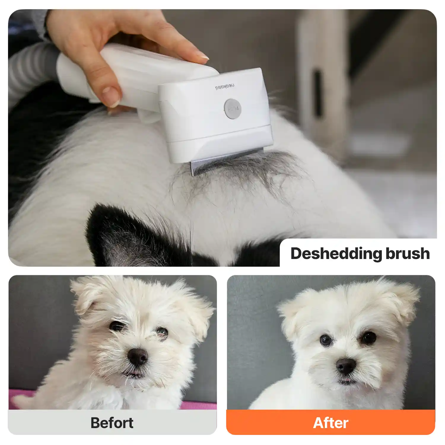 Neakasa S1 Lite 5-in-1 Pet Grooming Vacuum Kit - Image 4