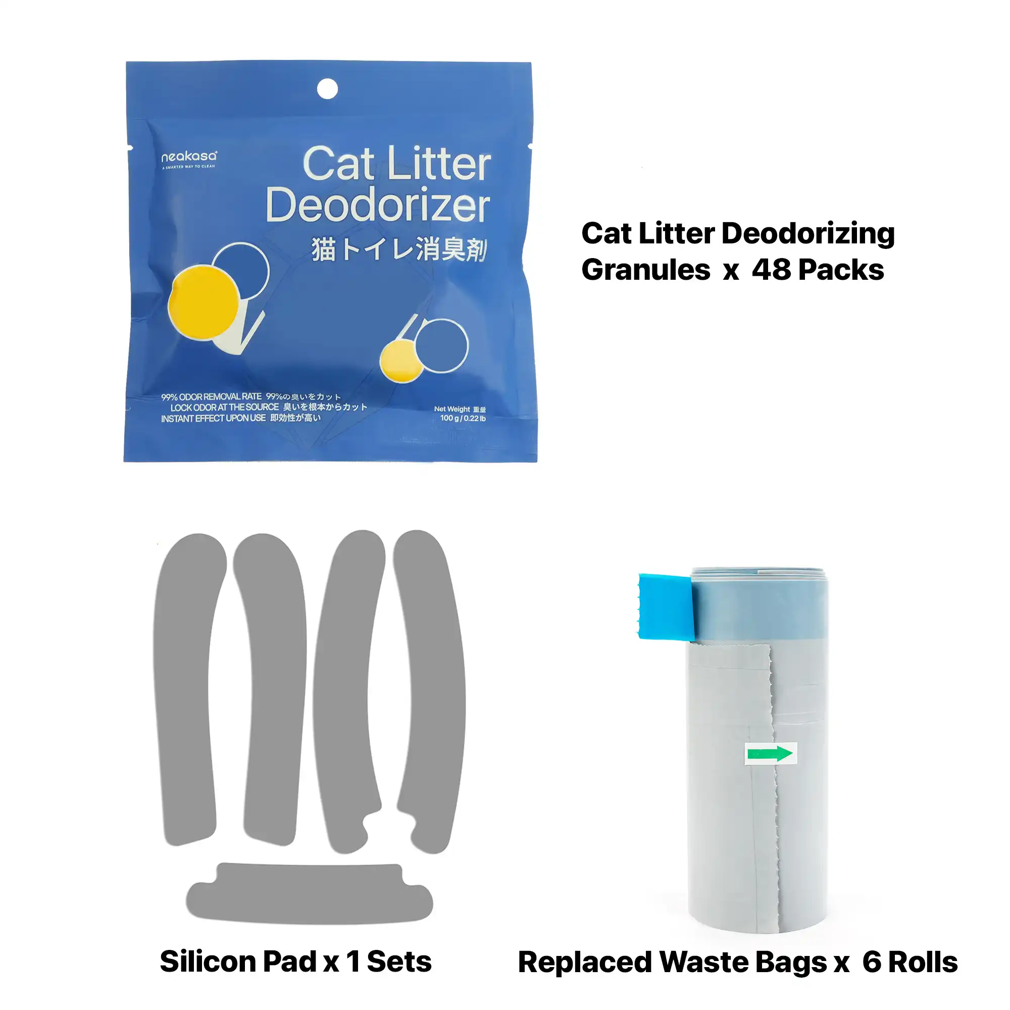 Neakasa M1 Plus Self-Cleaning Cat Litter Box 1-Year Accessory Kit Bundle